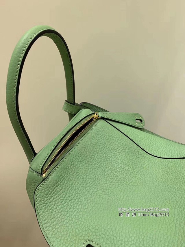 Hermes女包 愛馬仕Lindy林迪26cm 進口TC皮 金扣  tdh2259